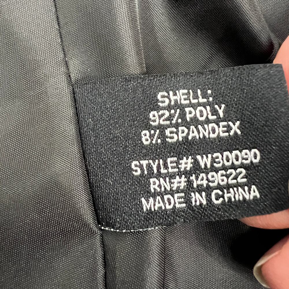Walter Baker New York Seth Velvet Blazer Jacket Womens Small Black High Low Open - Picture 5 of 8